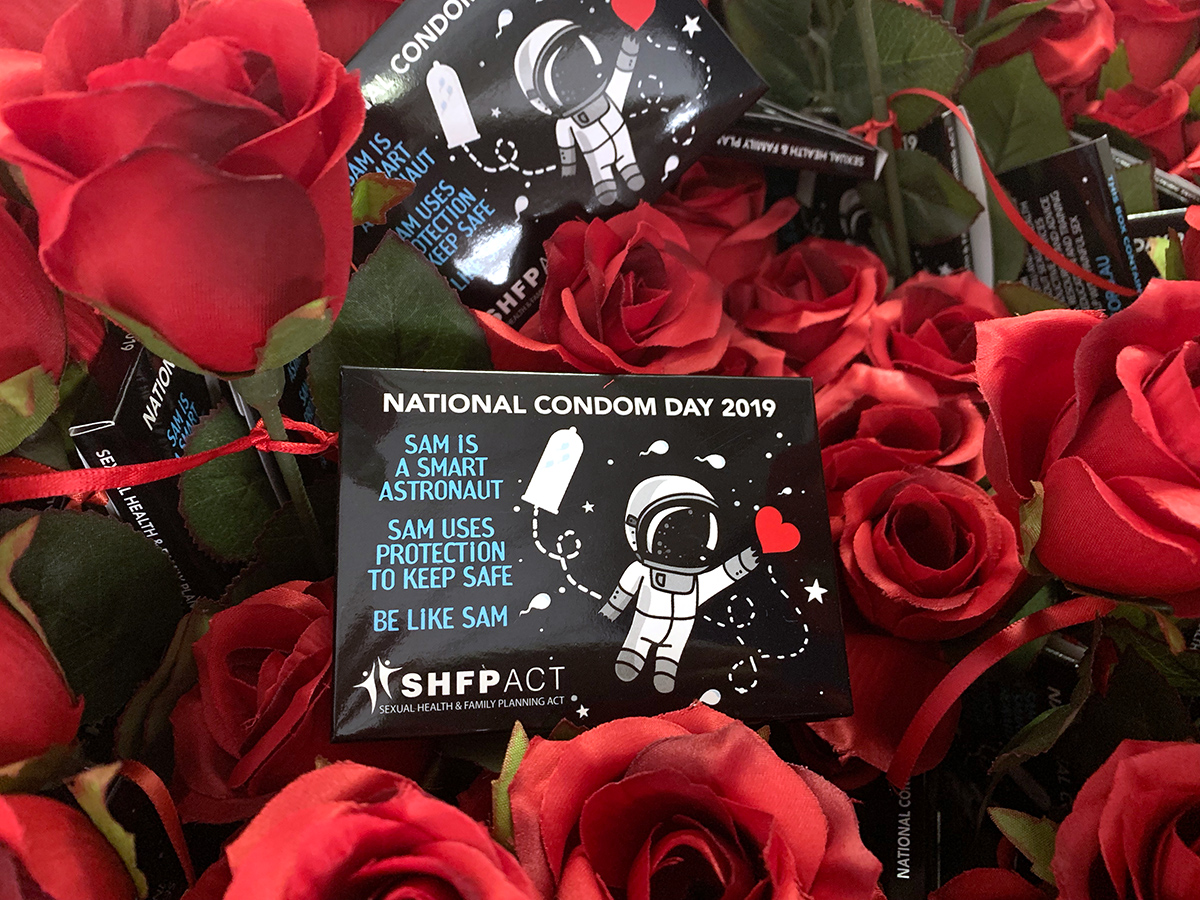 National Condom Day Roses 2019