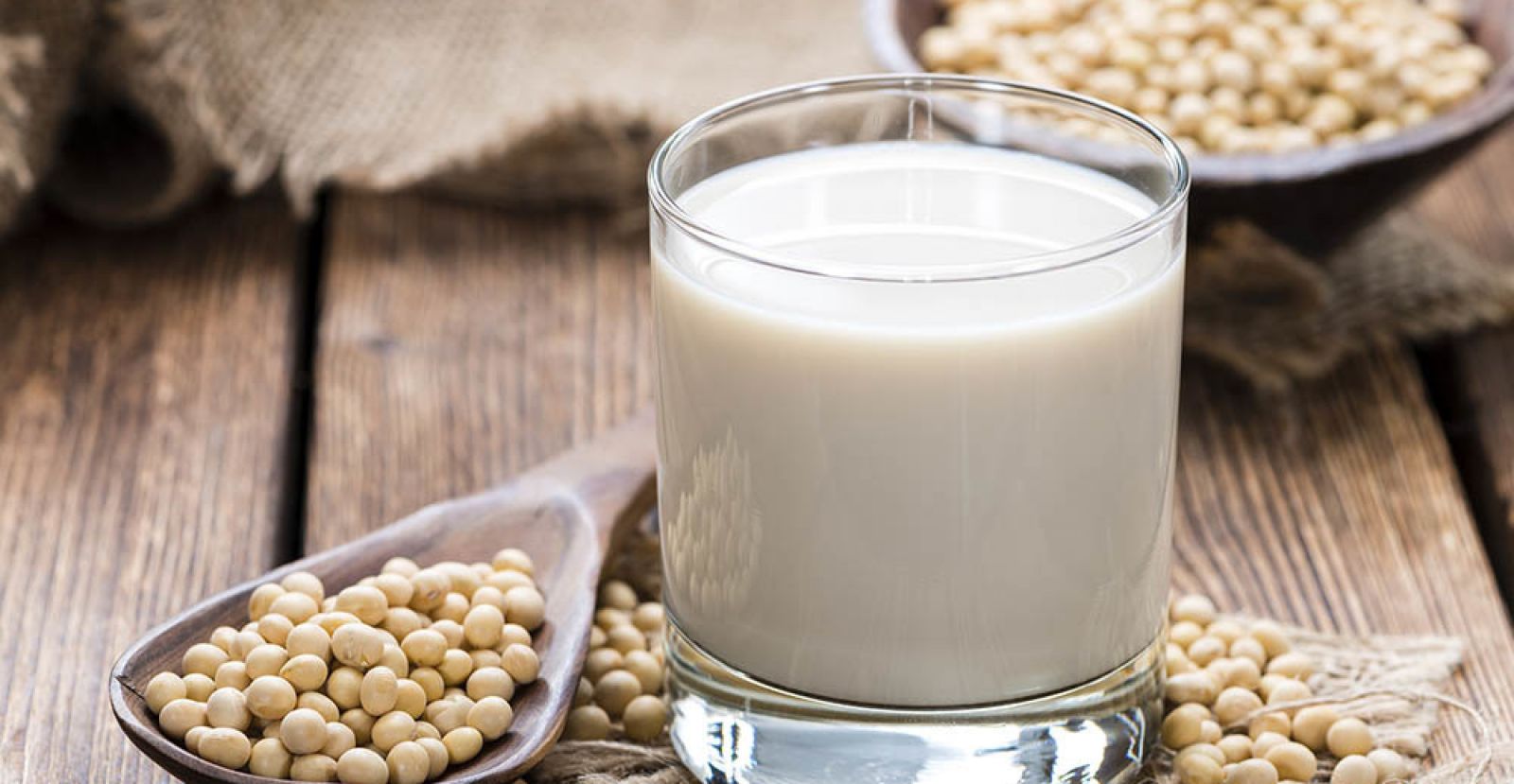 Soy milk and beans ae58eb75a6b8444db26dac4f5c15d99b